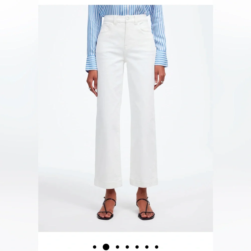 Madewell Perfect Vintage Wide Leg Crop 26 - Picture 4 of 8